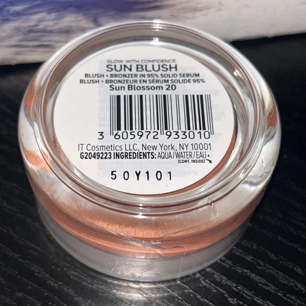 IT Cosmetics Glow with Confidence Sun Blush Sun Blossom 20 Cream Blush Bronzer